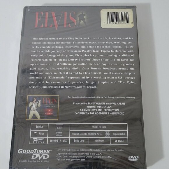 Elvis Rare Moments with The King and King of Entertainment 2 Disc DVD Set NEW - Picture 4 of 6